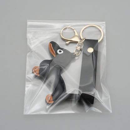 Leather Keychain