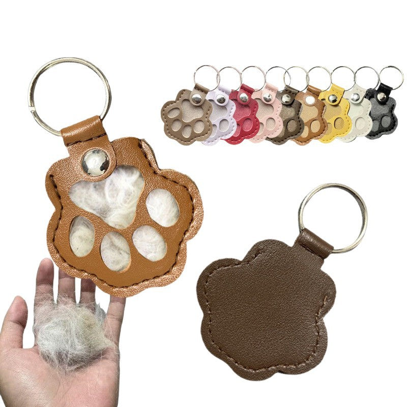 Leather Keychain