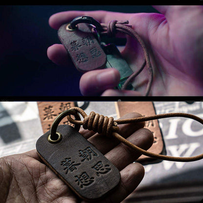 Leather Keychain