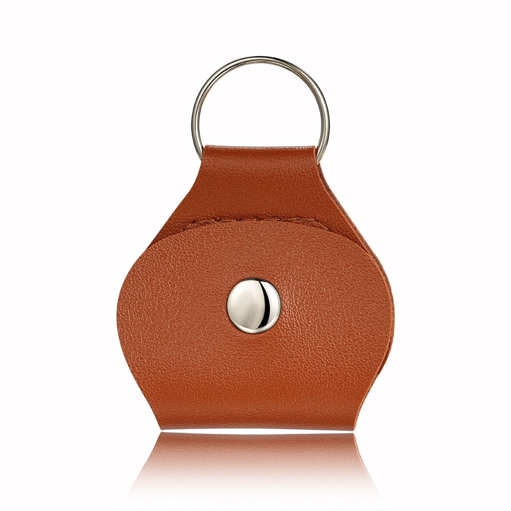 Leather keychain