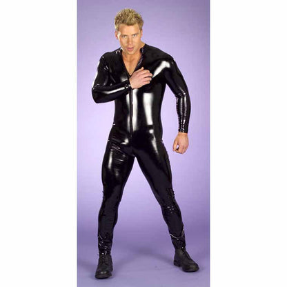 Leather-Like Unisex Bodysuit
