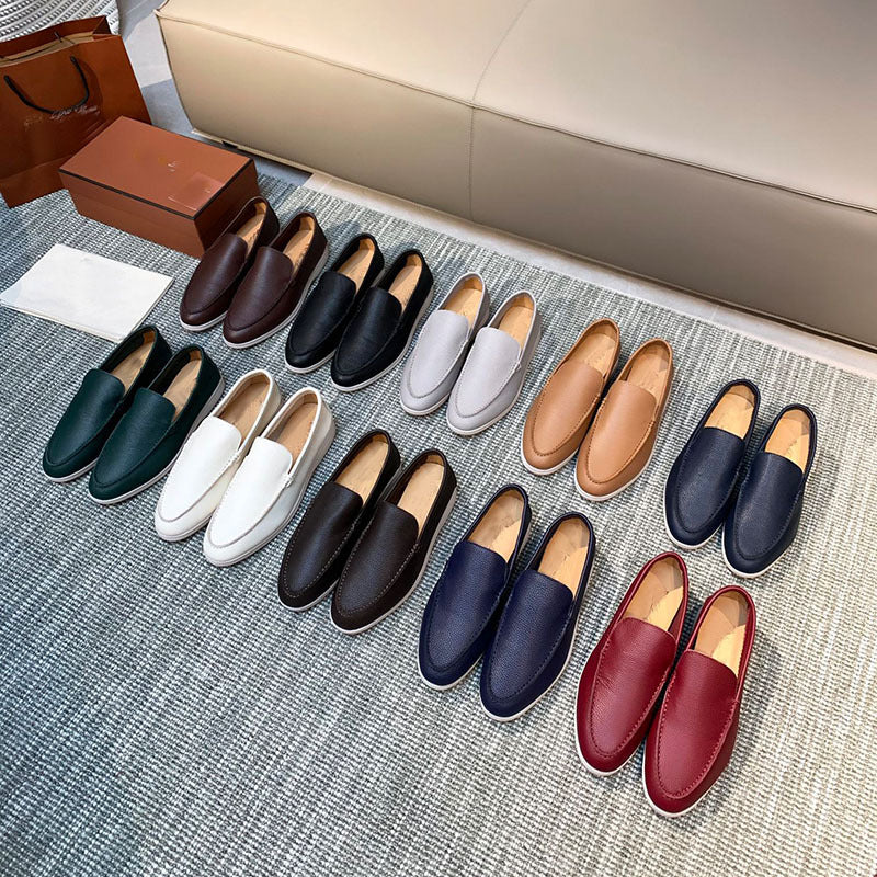 Leather Loafers Shoes