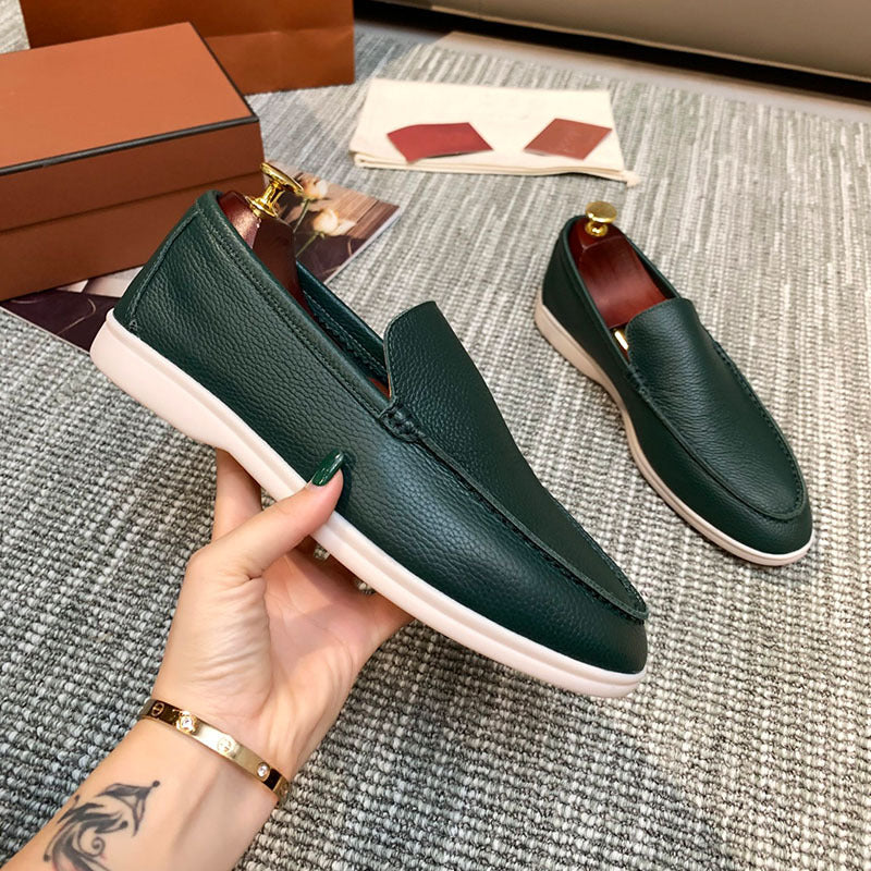 Leather Loafers Shoes