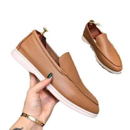 Leather Loafers Shoes
