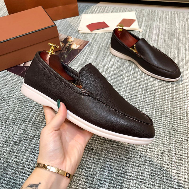 Leather Loafers Shoes
