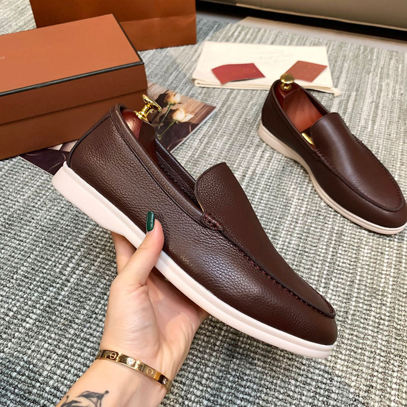 Leather Loafers Shoes