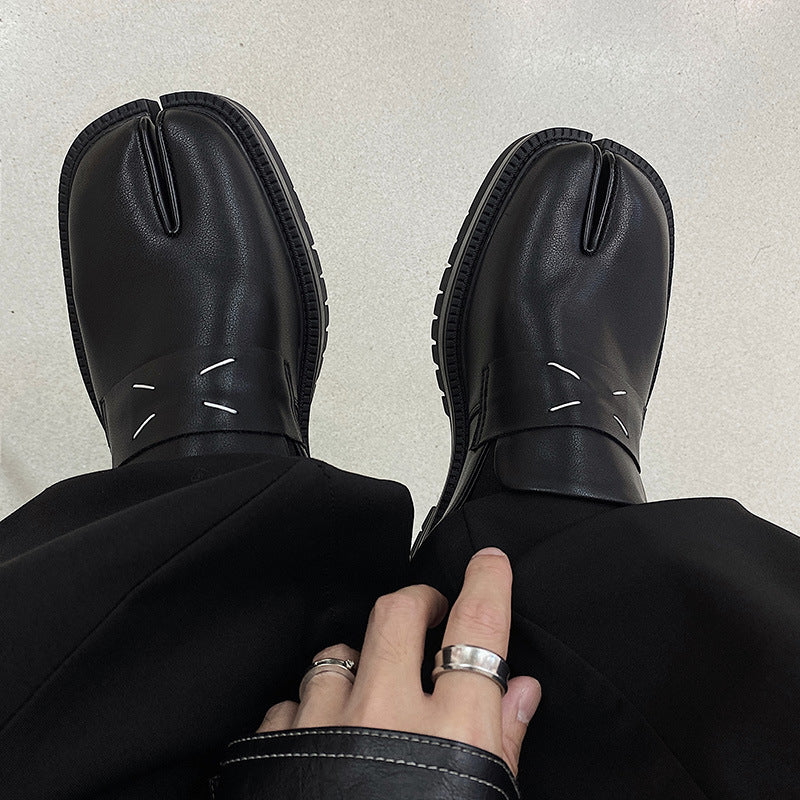 leather loafers shoes