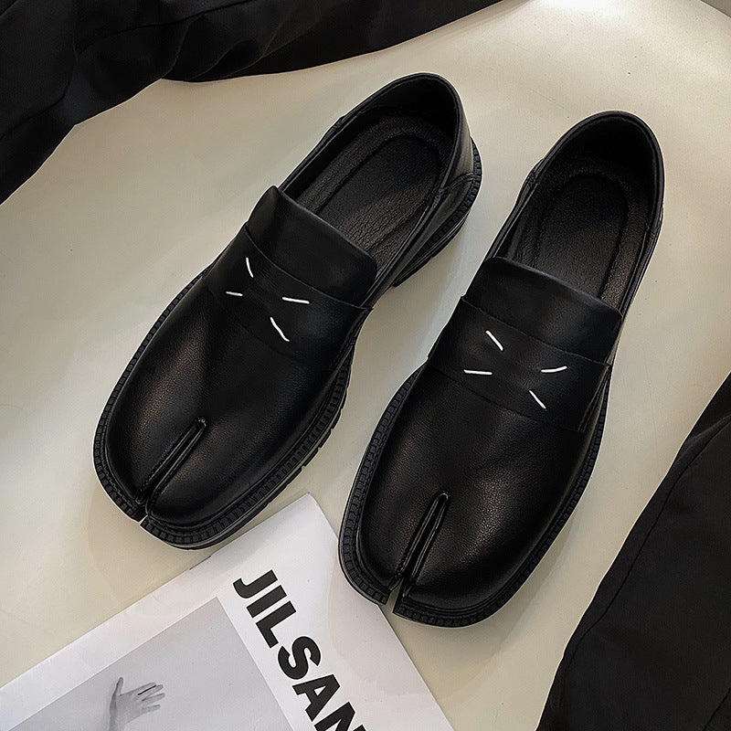 leather loafers shoes