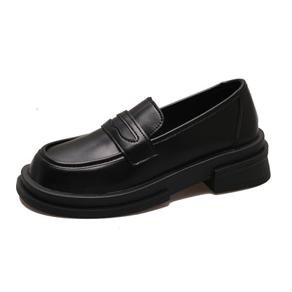 leather loafers