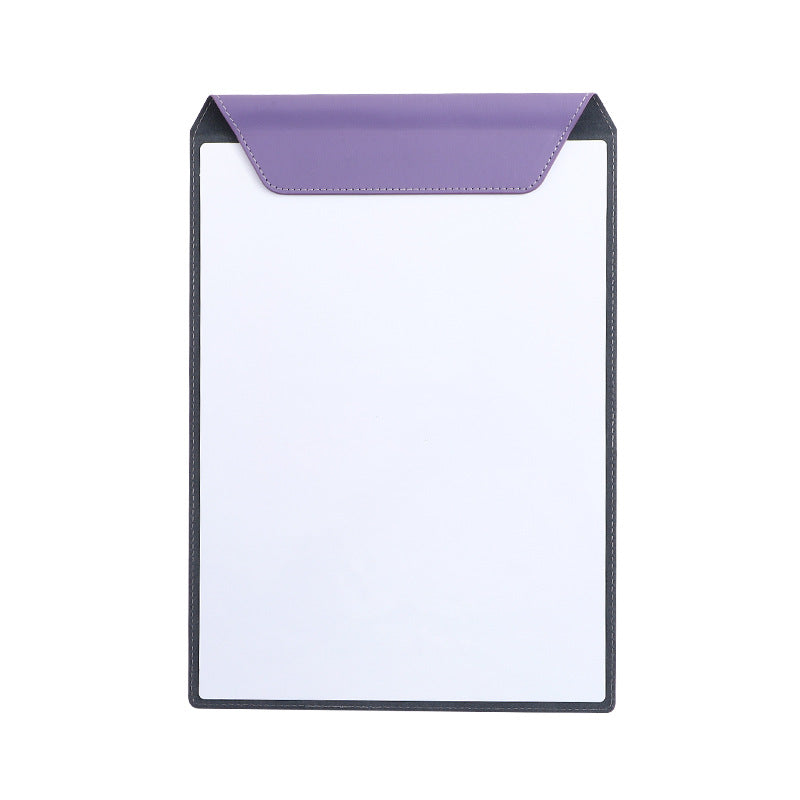 Leather magnetic writing board