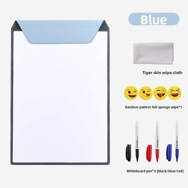 Leather magnetic writing board