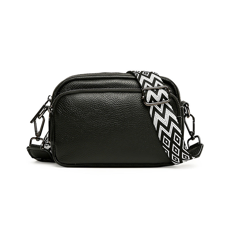 Leather multi-functional shoulder bag
