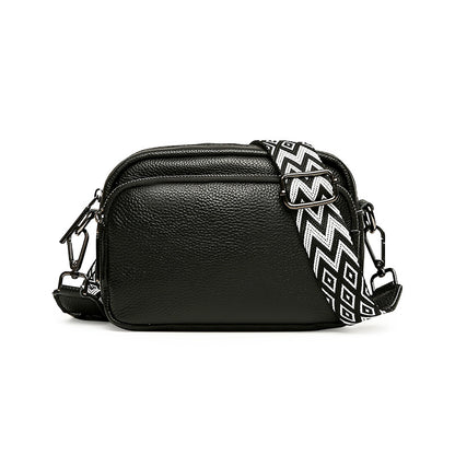Leather multi-functional shoulder bag