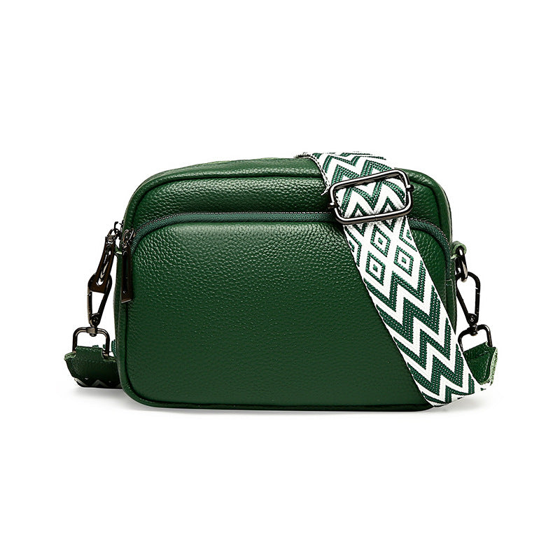 Leather multi-functional shoulder bag