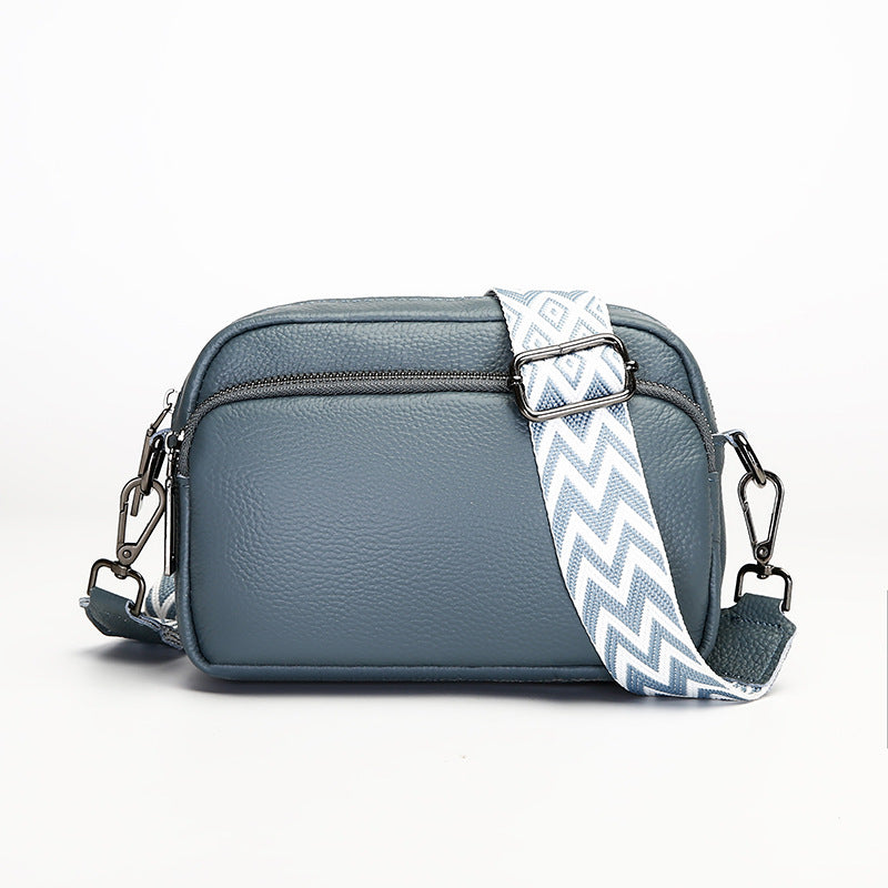Leather multi-functional shoulder bag