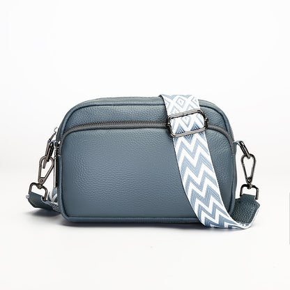 Leather multi-functional shoulder bag