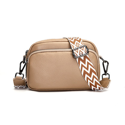 Leather multi-functional shoulder bag