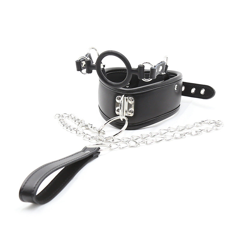 Leather Neck Cover Adult Toy