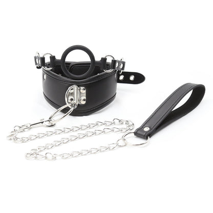 Leather Neck Cover Adult Toy