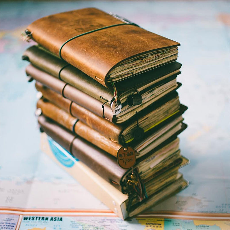 Leather notebook