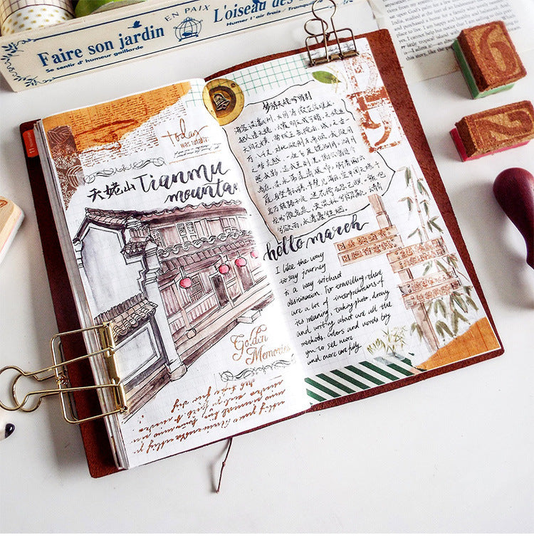 Leather notebook
