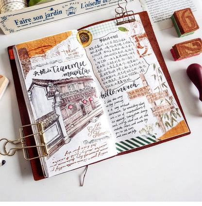 Leather notebook