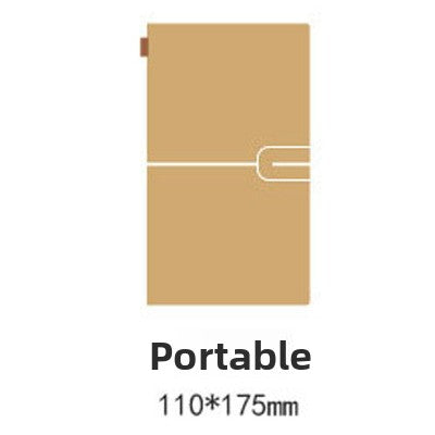 Leather notebook