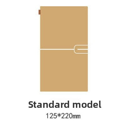Leather notebook