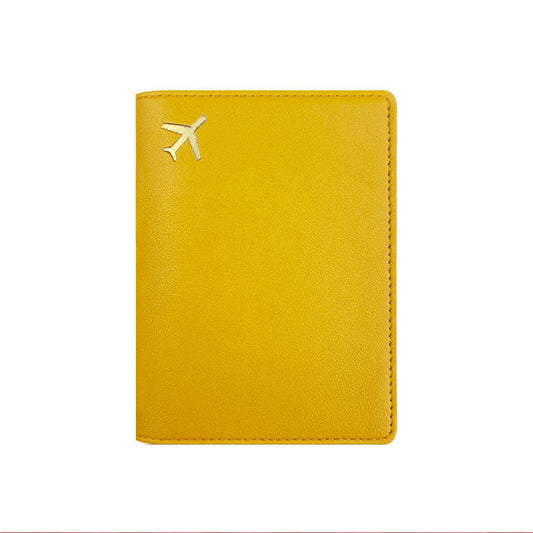 Leather passport holder