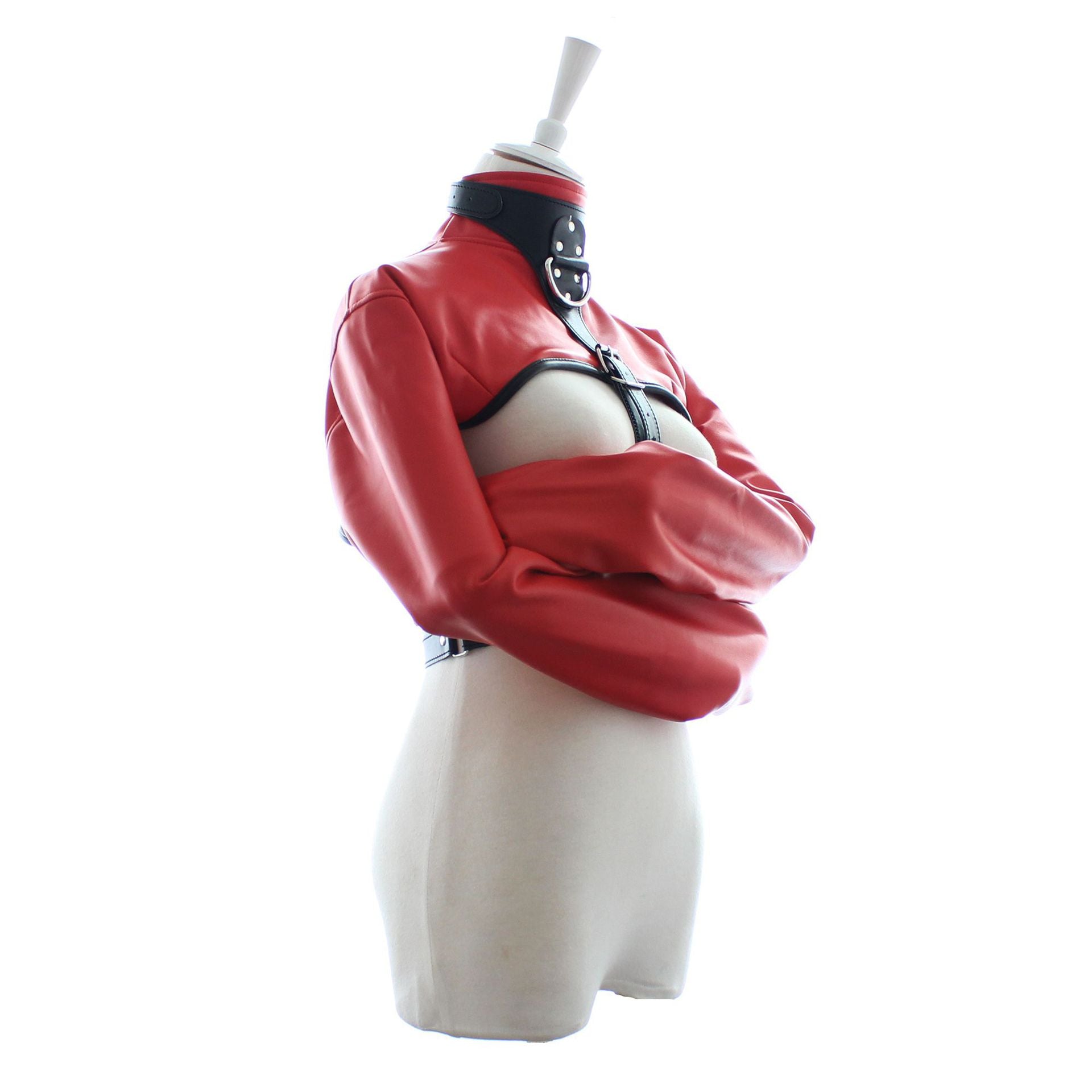 Leather restraints suit