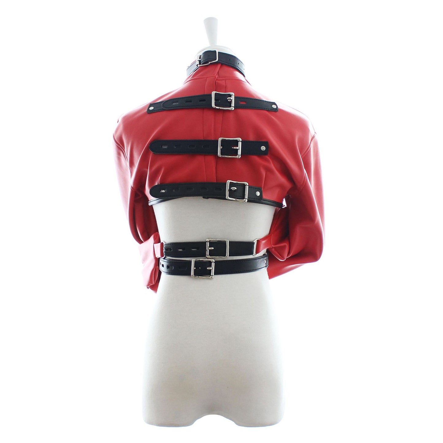 Leather restraints suit