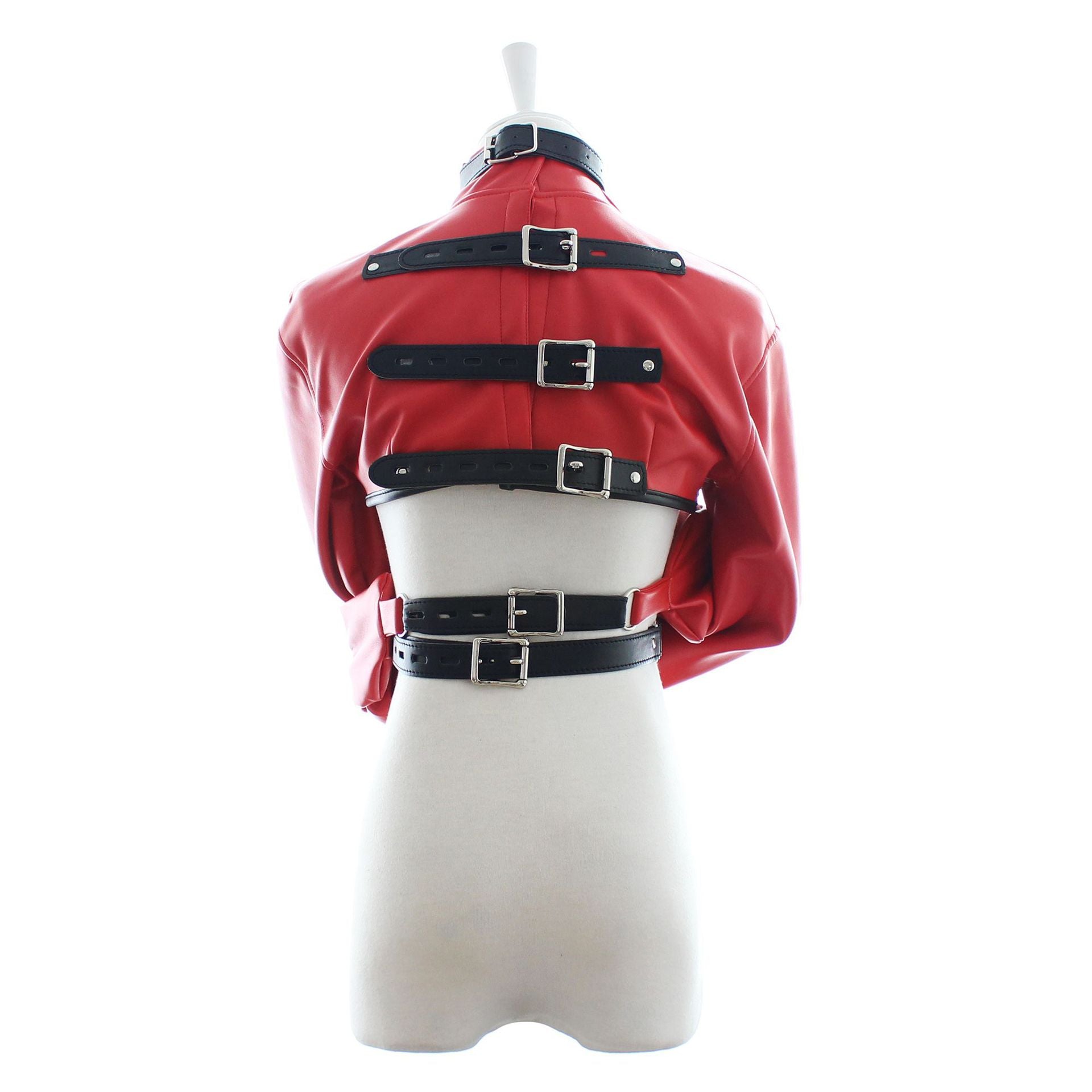 Leather restraints suit