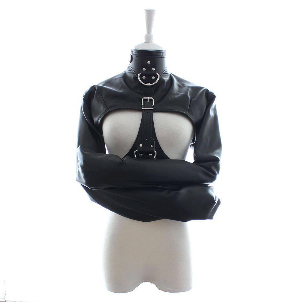 Leather restraints suit