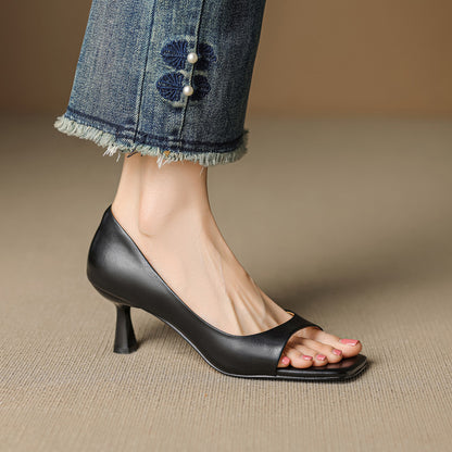 Leather sandals