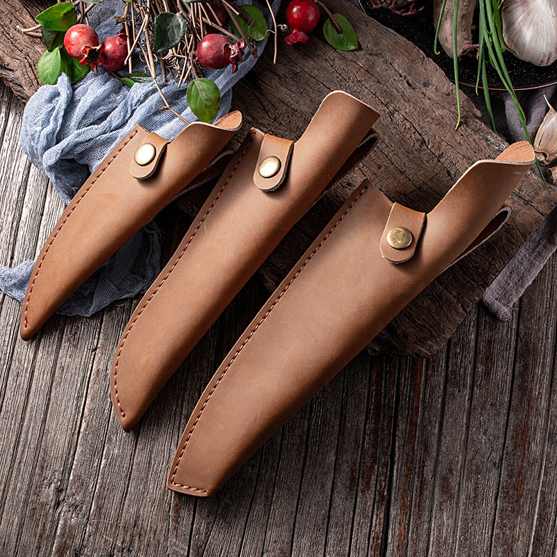 Leather scabbard sheath