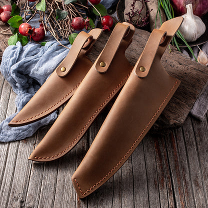Leather scabbard sheath