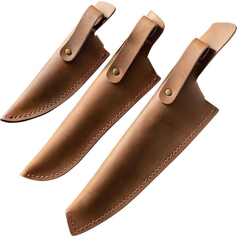 Leather scabbard sheath