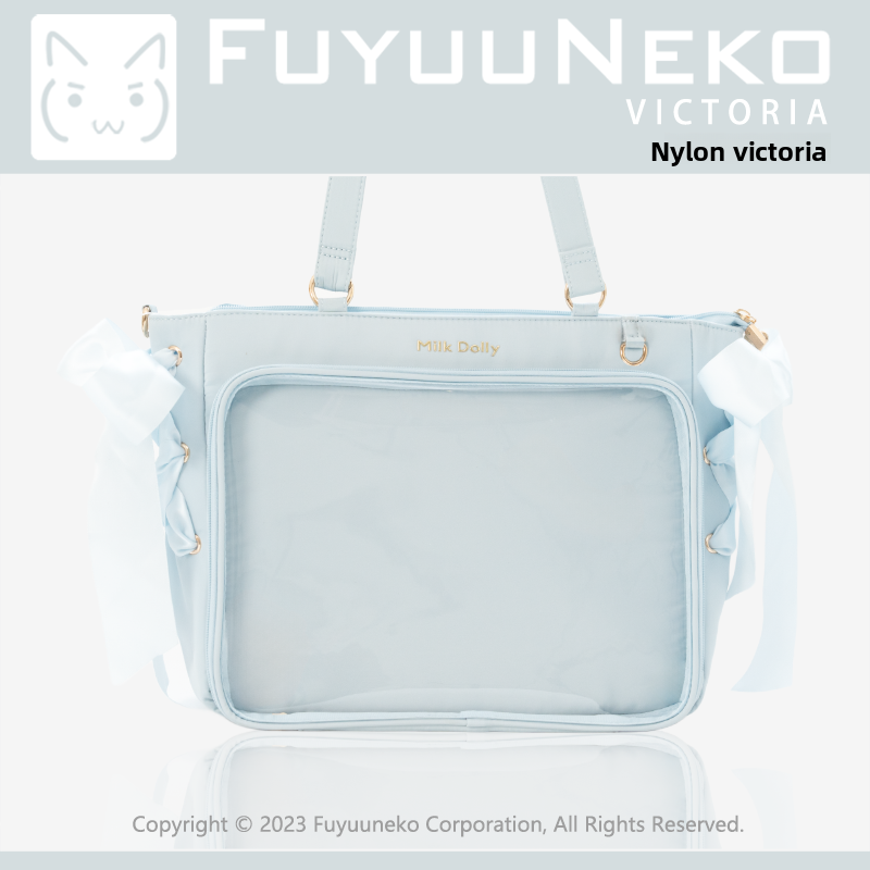Leather shoulder bag for comic exhibitions