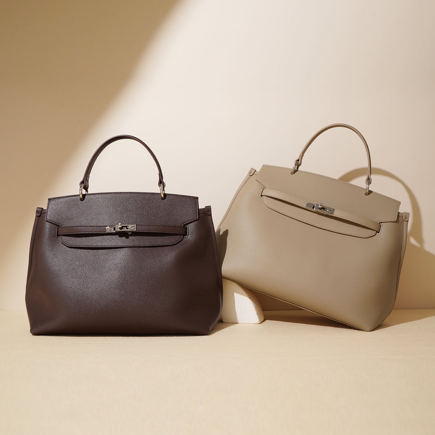 leather shoulder bag