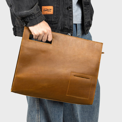 leather shoulder bag