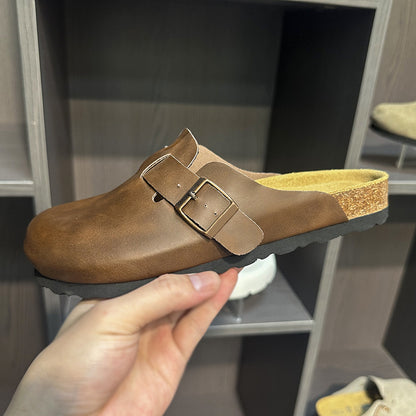 Leather Slippers