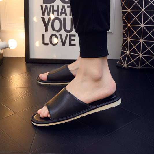Leather Slippers