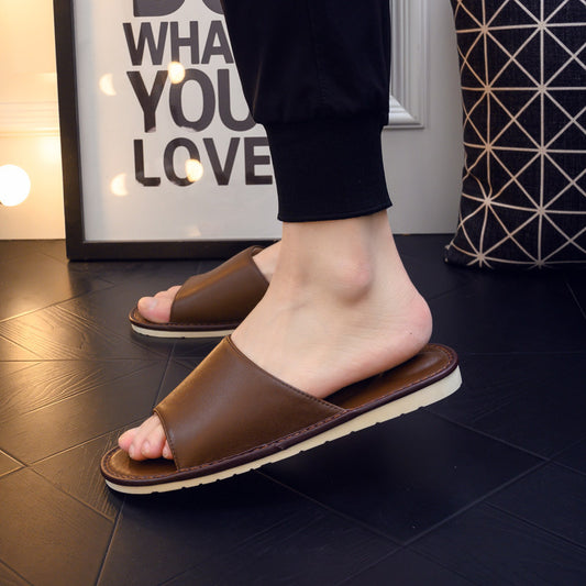 Leather Slippers