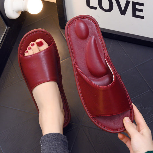 Leather Slippers