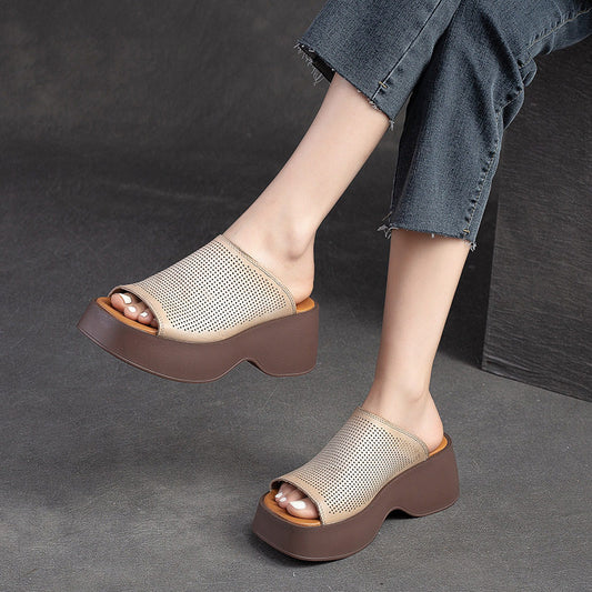 Leather Slippers