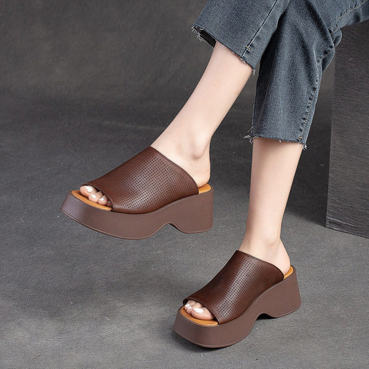 Leather Slippers