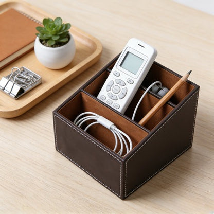 Leather Storage Box