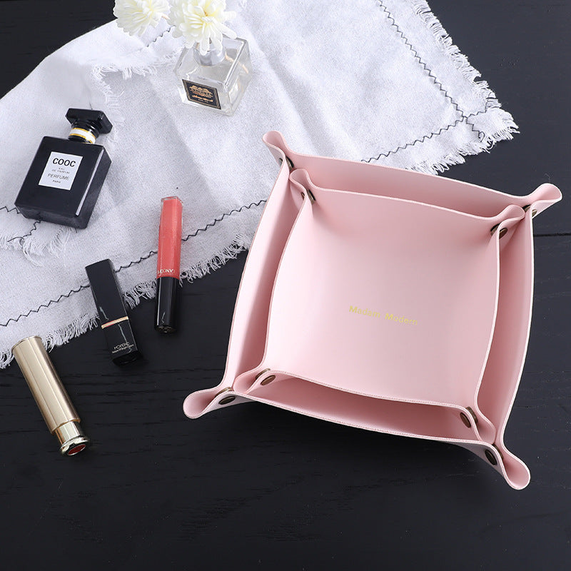 Leather Storage Box Organizer