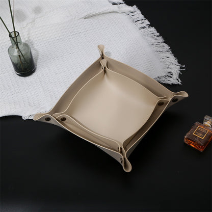 Leather Storage Box Organizer
