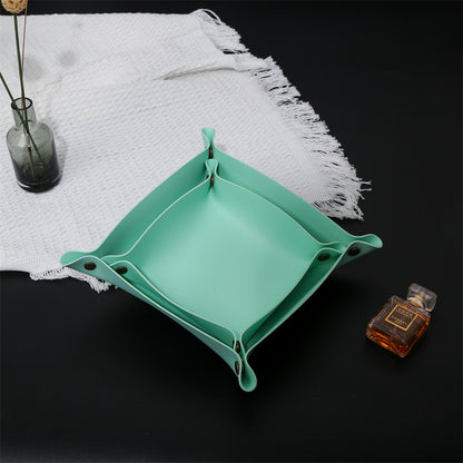 Leather Storage Box Organizer